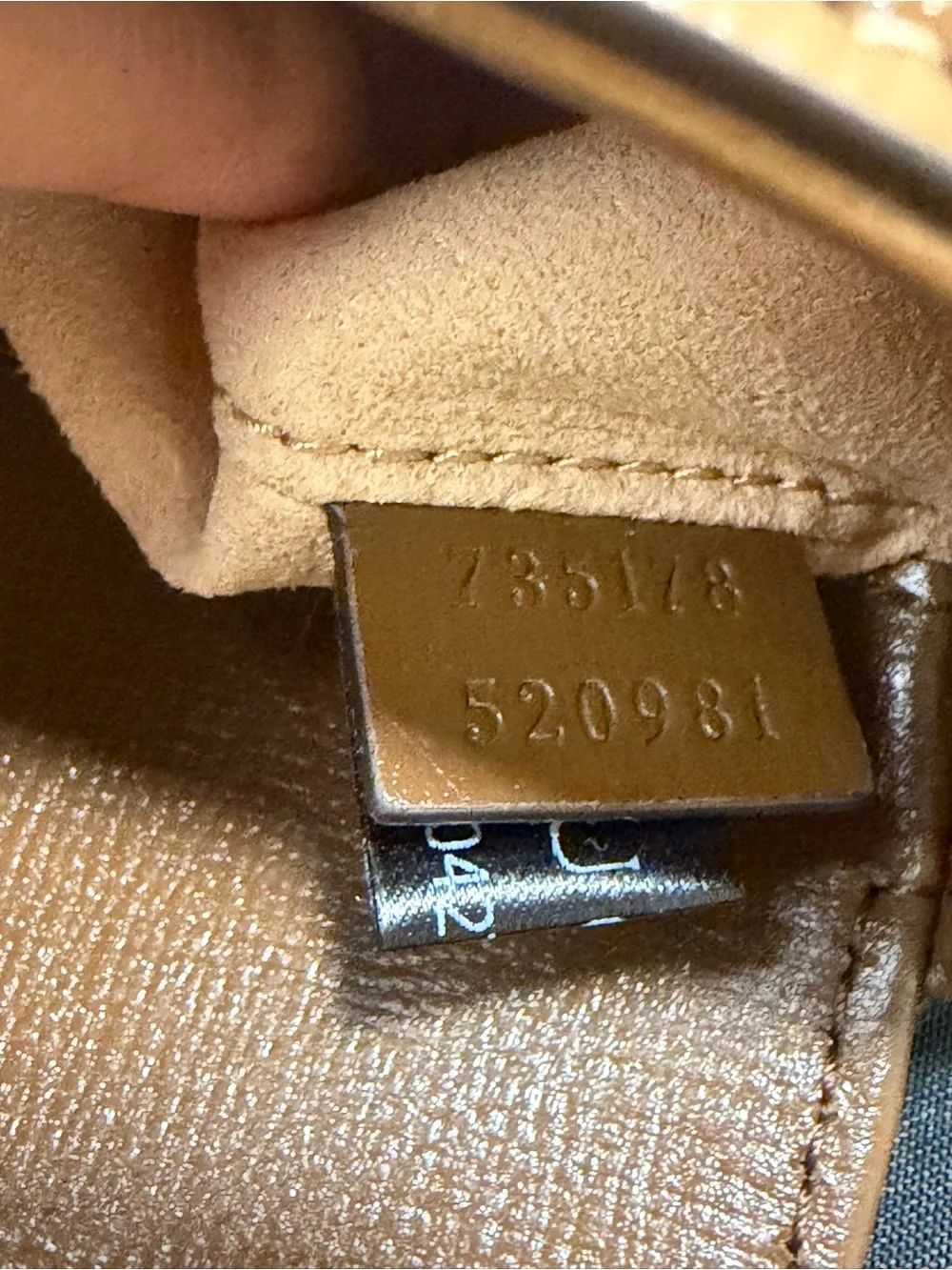 Gucci 1955 Horsebit GG Supreme Canvas and Leather East West bag - Picture 10 of 11